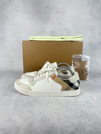 Burberry checked sneaker