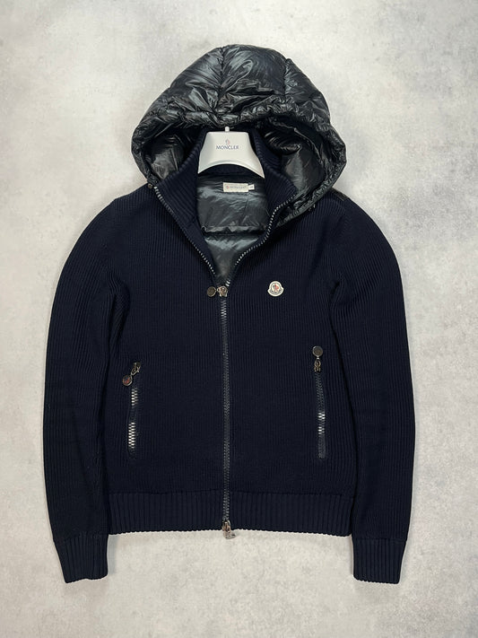 Moncler hooded cardigan jacket