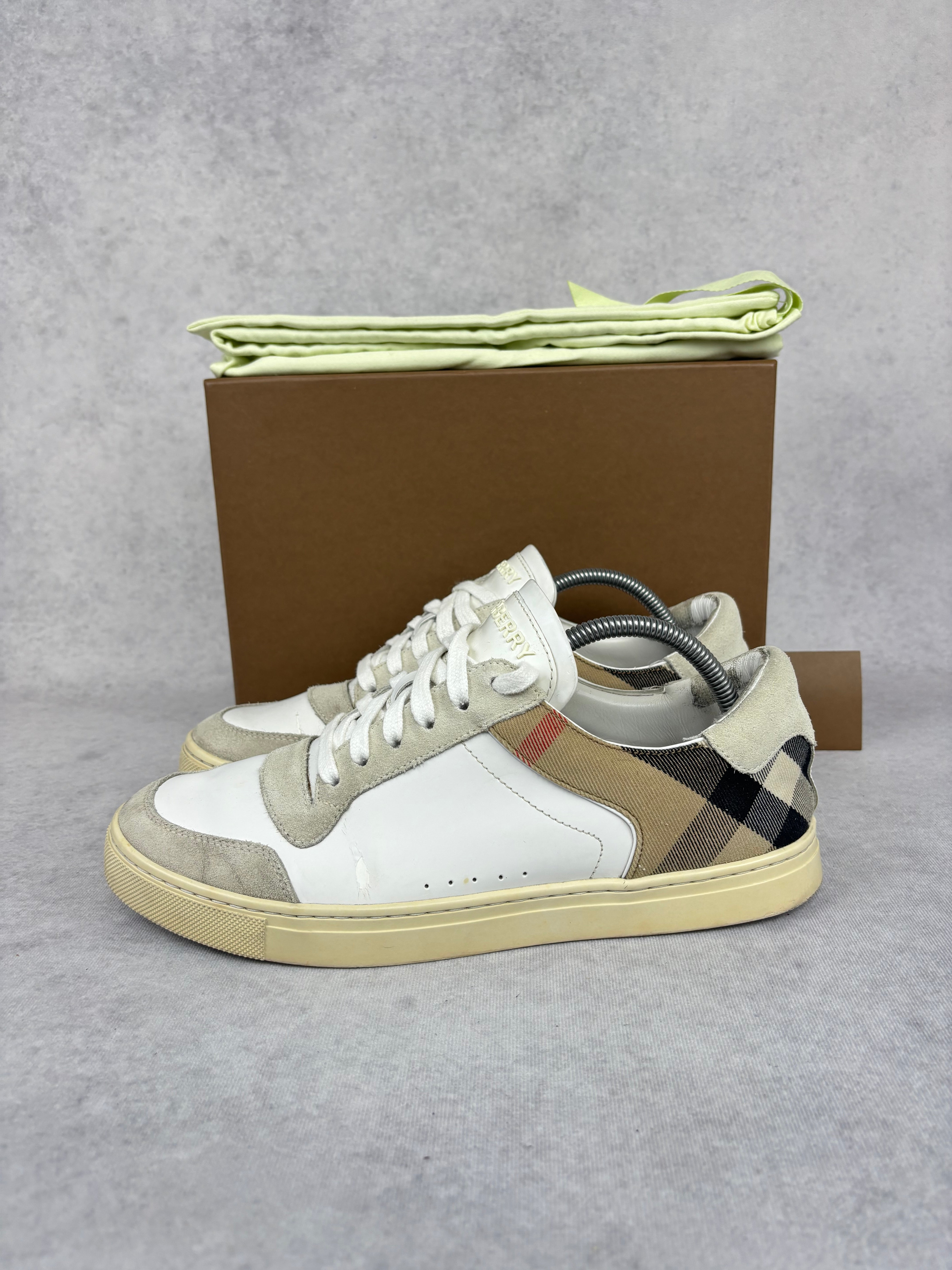 Burberry checked sneaker