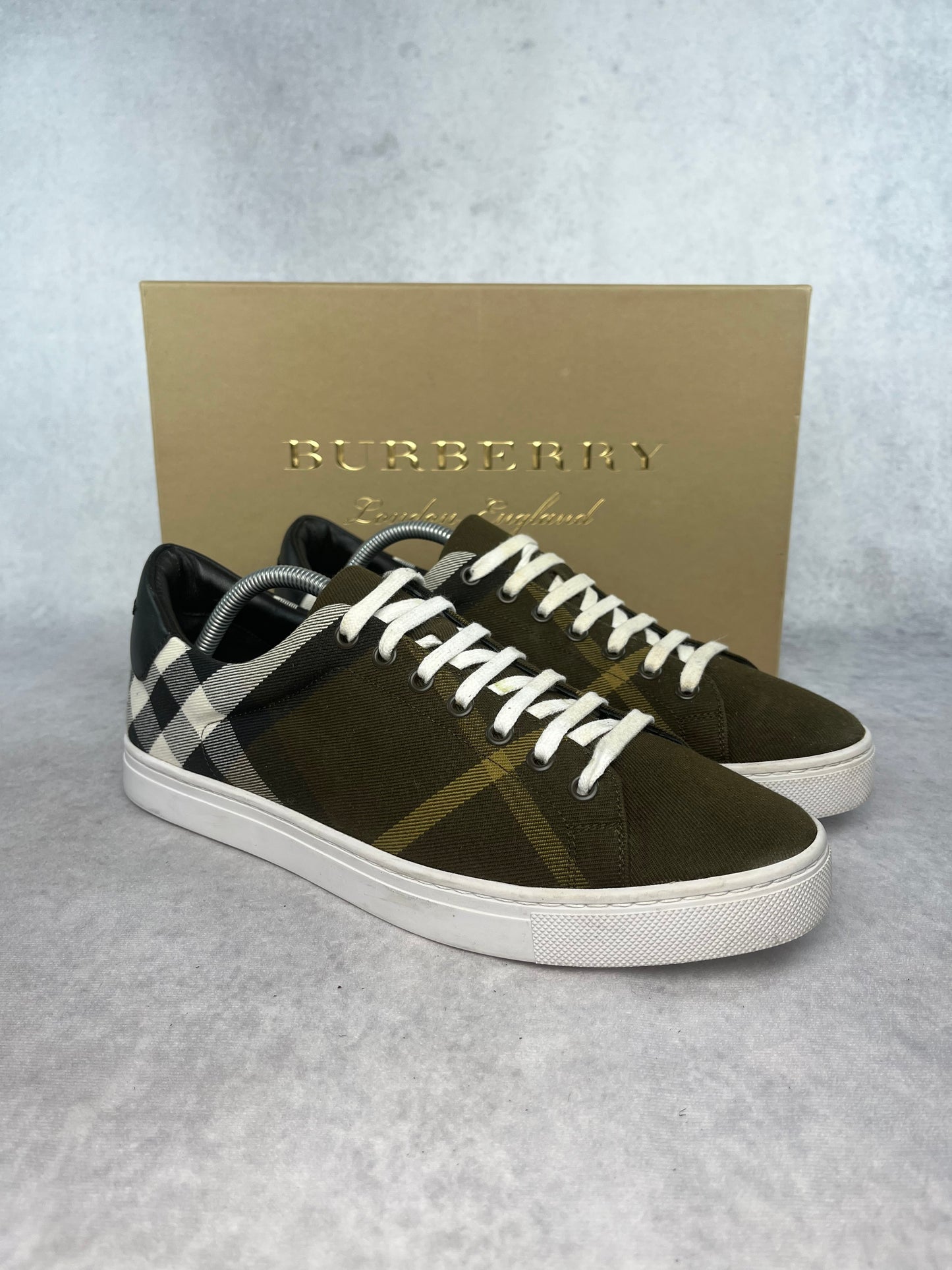 Burberry checked sneaker