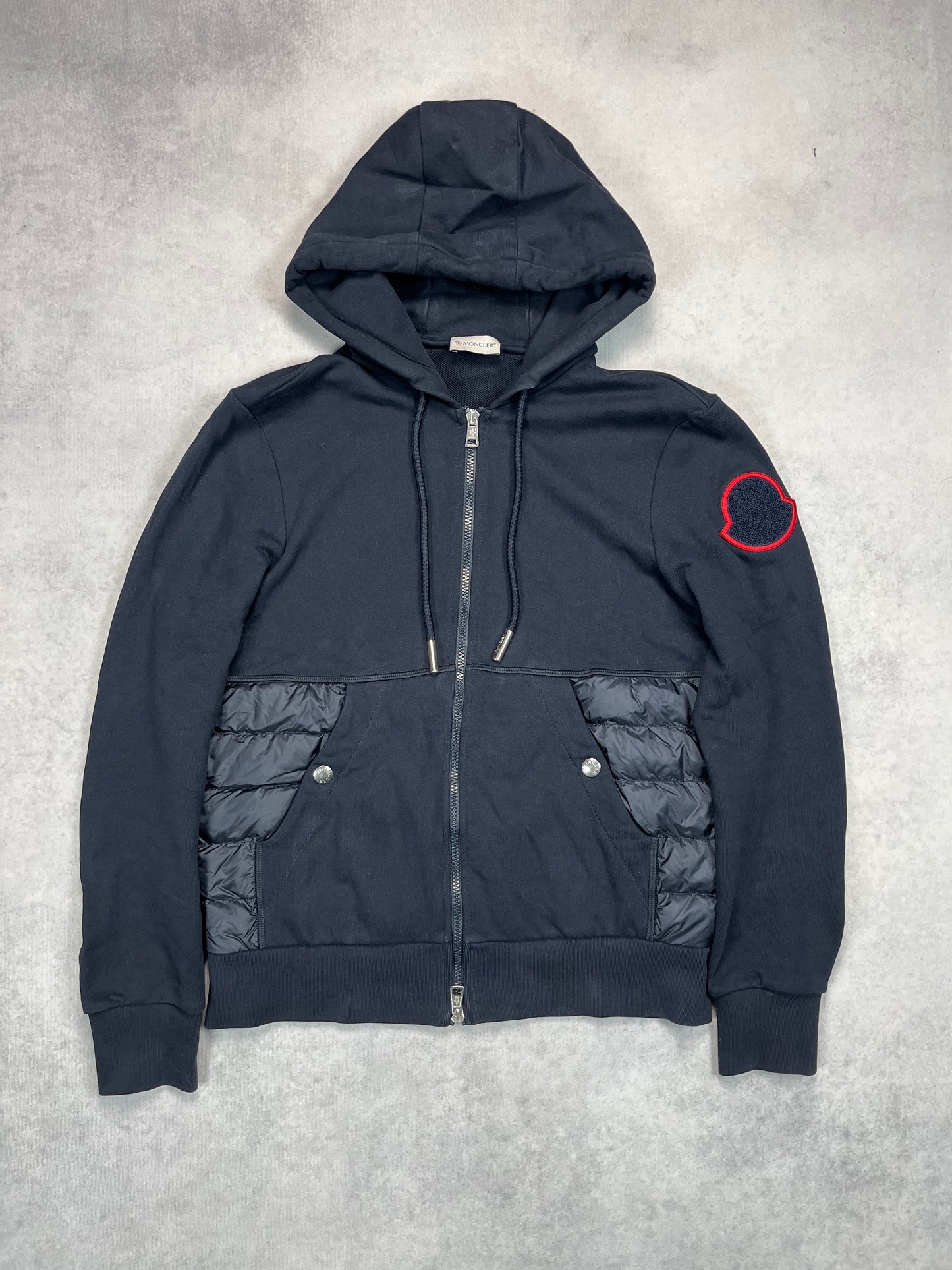 Moncler hooded cardigan jacket