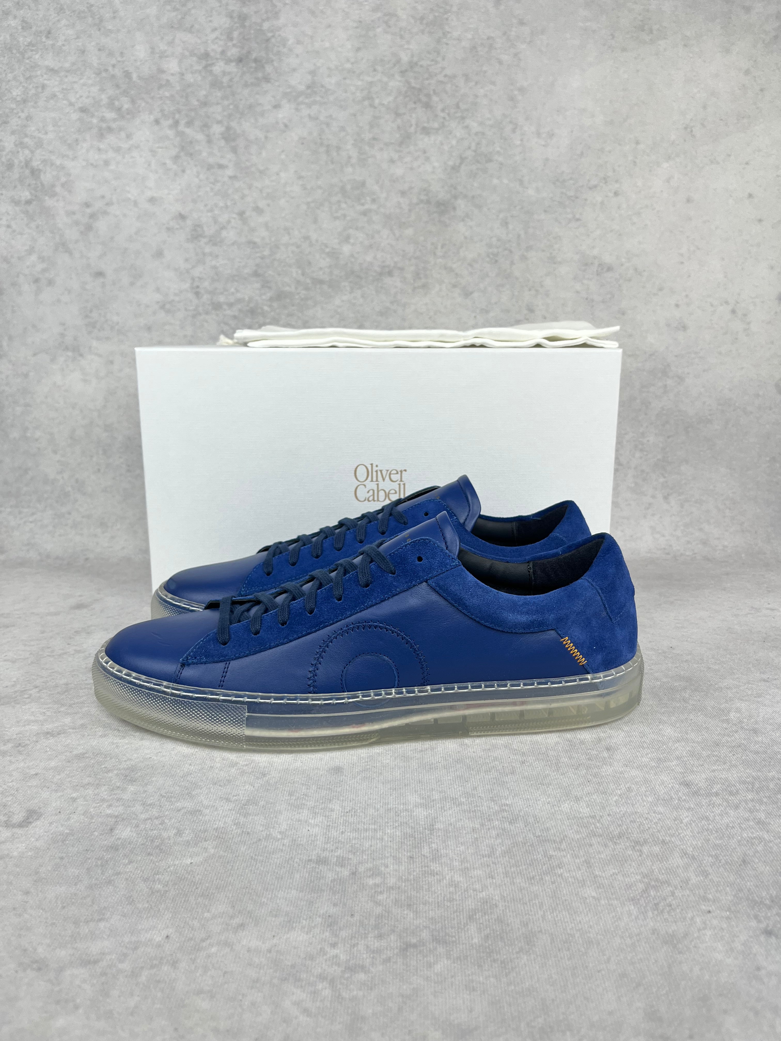 Oliver Cabell low 1 navy ghost sneaker