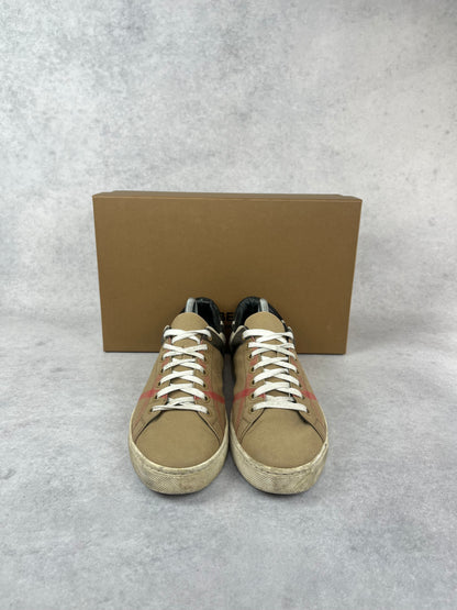 Burberry checked sneaker