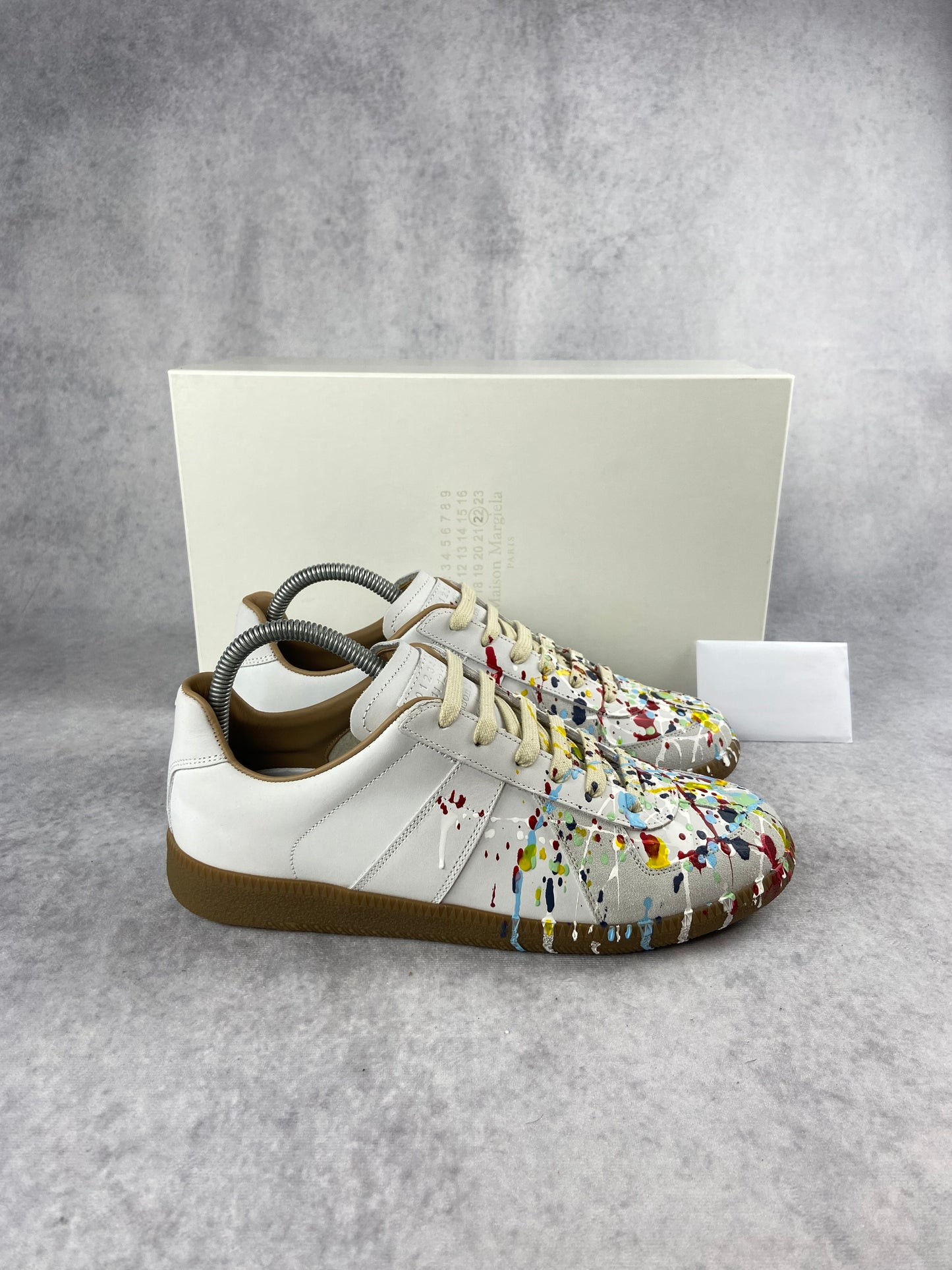 Maison Margiela painted gat sneaker