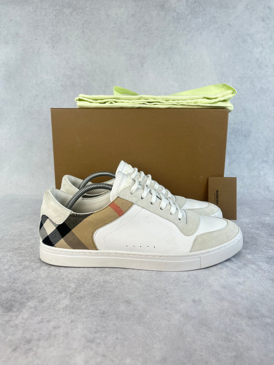 Burberry checked sneaker