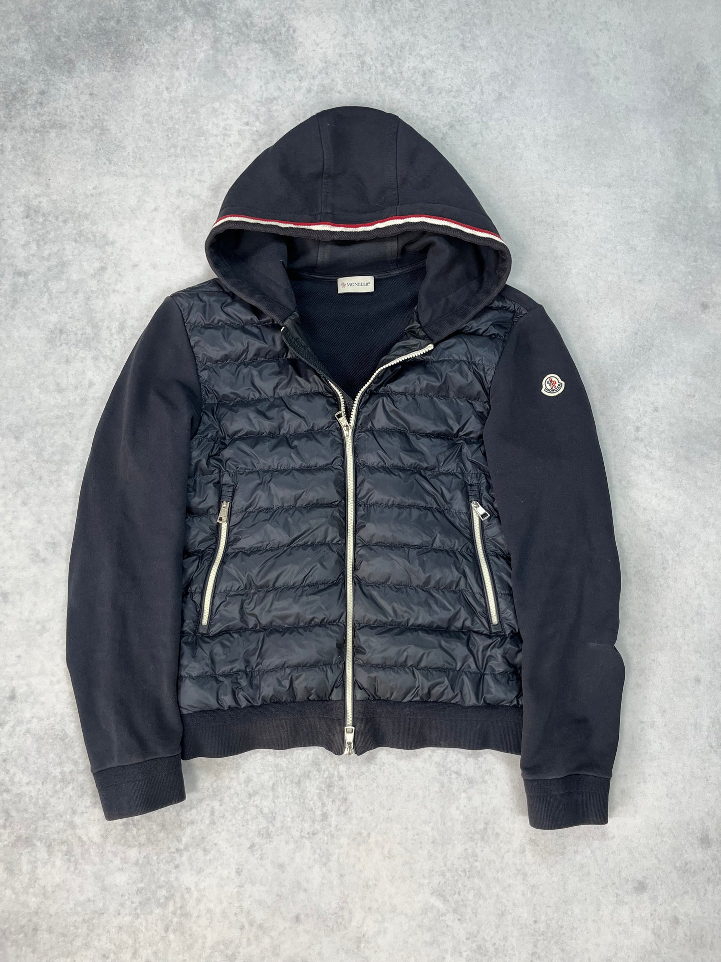 Moncler hooded cardigan jacket