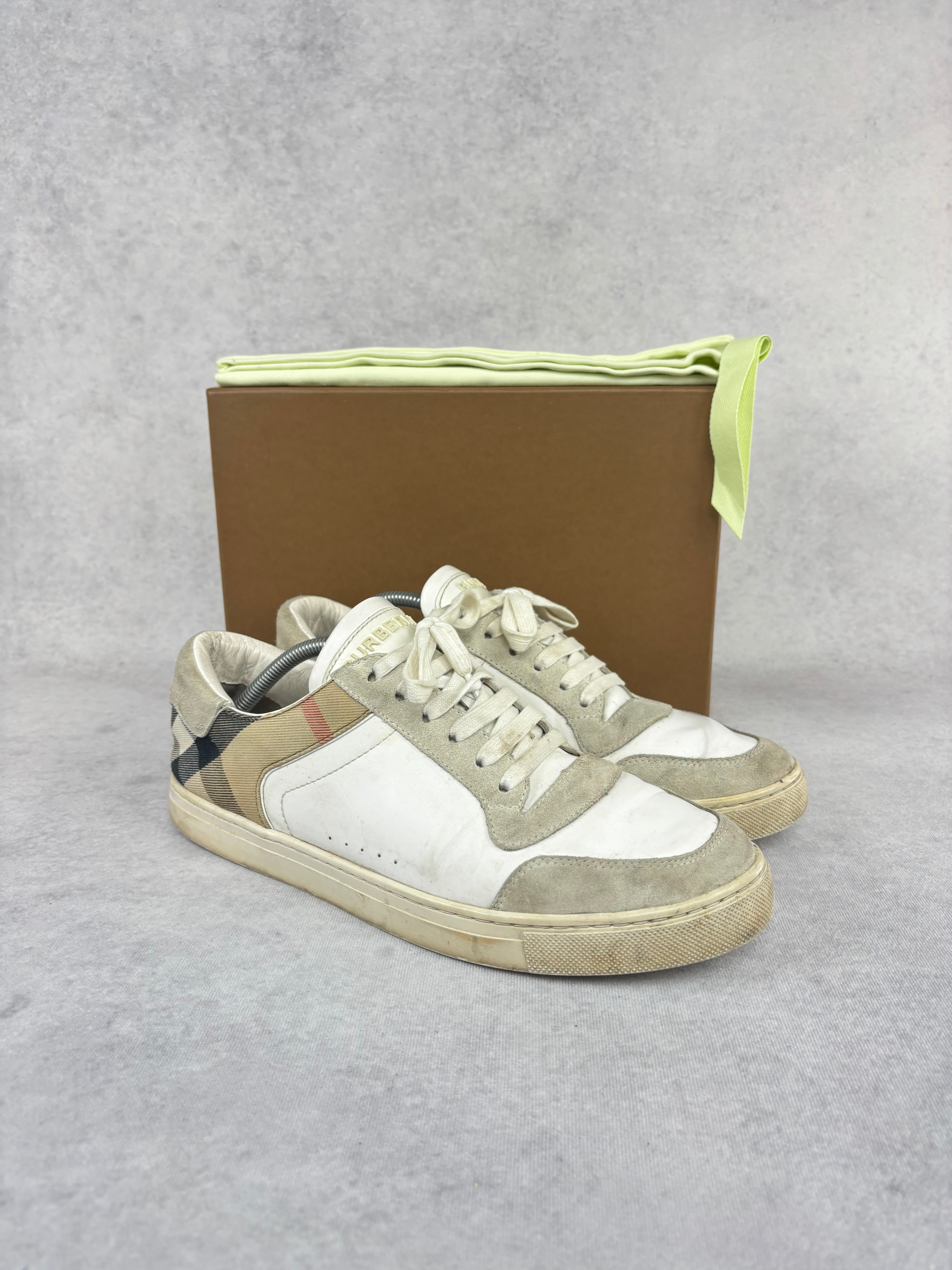 Burberry checked sneaker