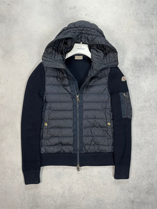 Moncler hooded cardigan jacket