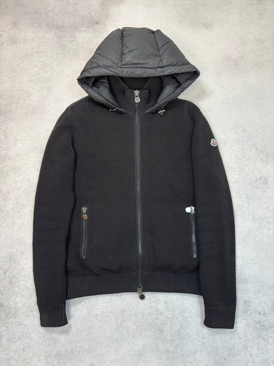 Moncler hooded cardigan jacket
