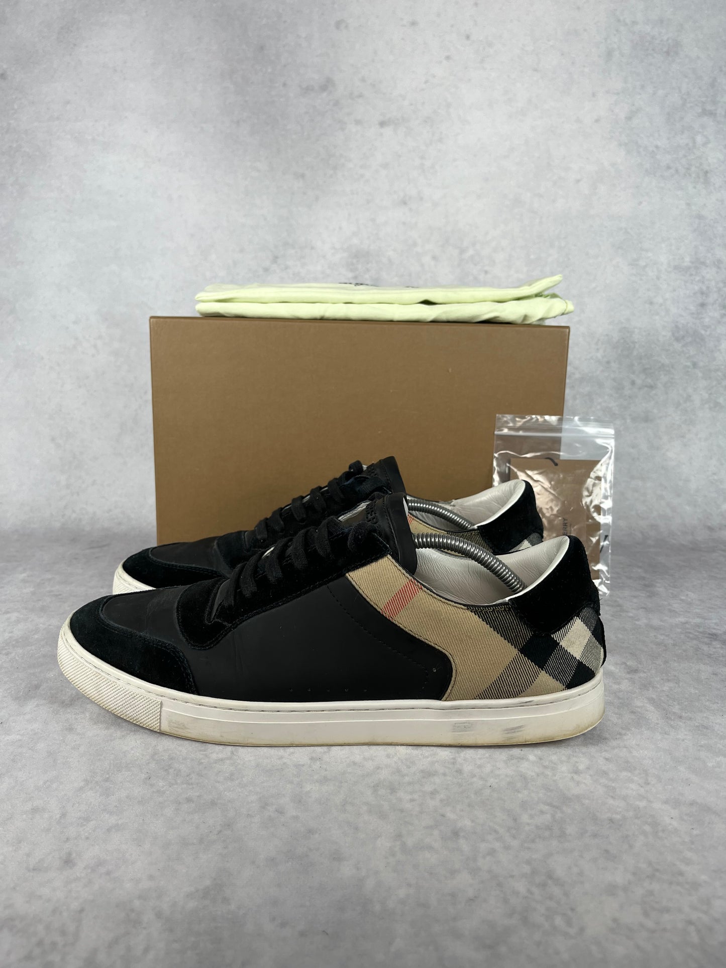 Burberry checked sneaker
