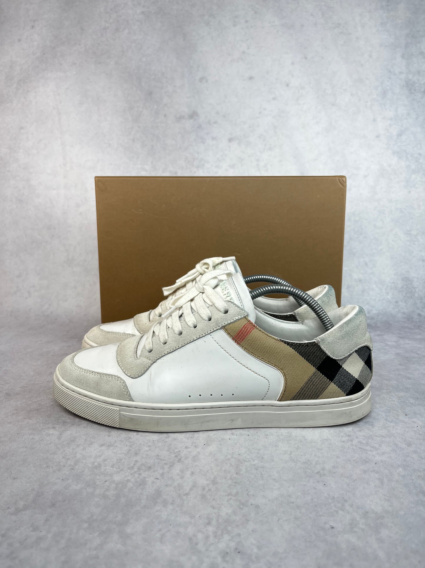 Burberry checked sneaker