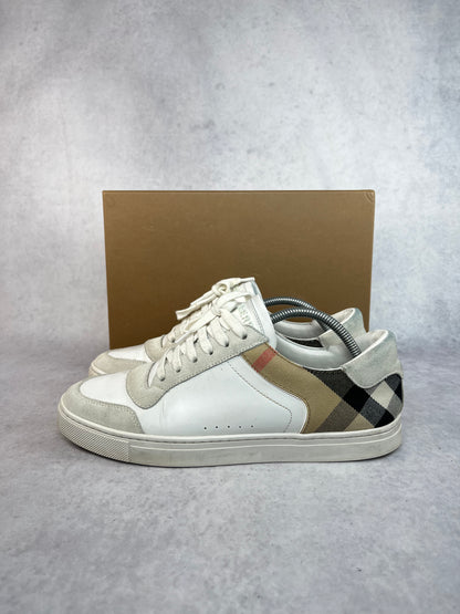 Burberry checked sneaker