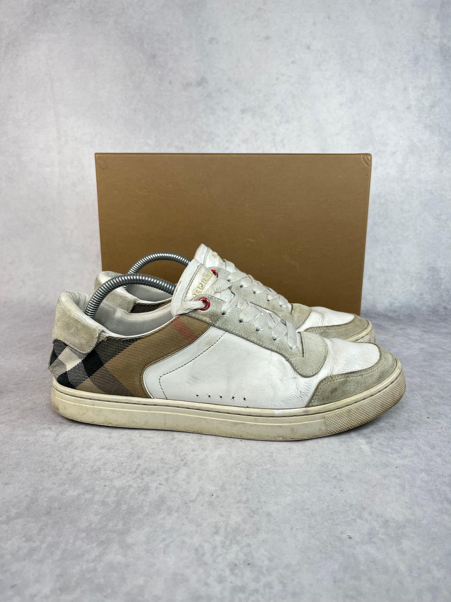 Burberry checked sneaker