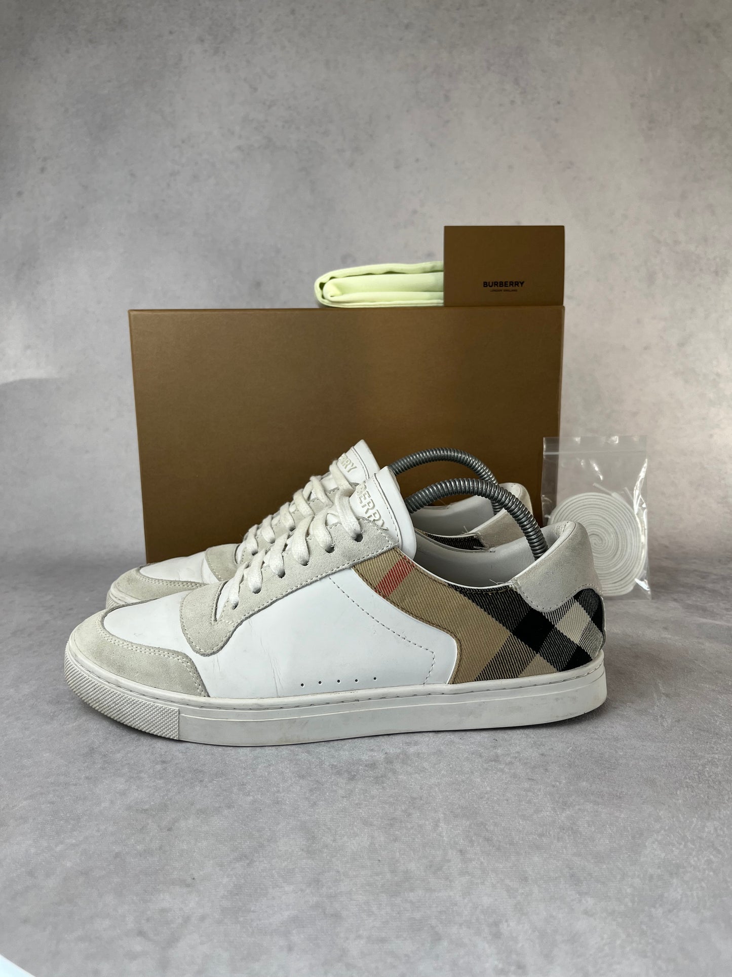 Burberry checked sneaker