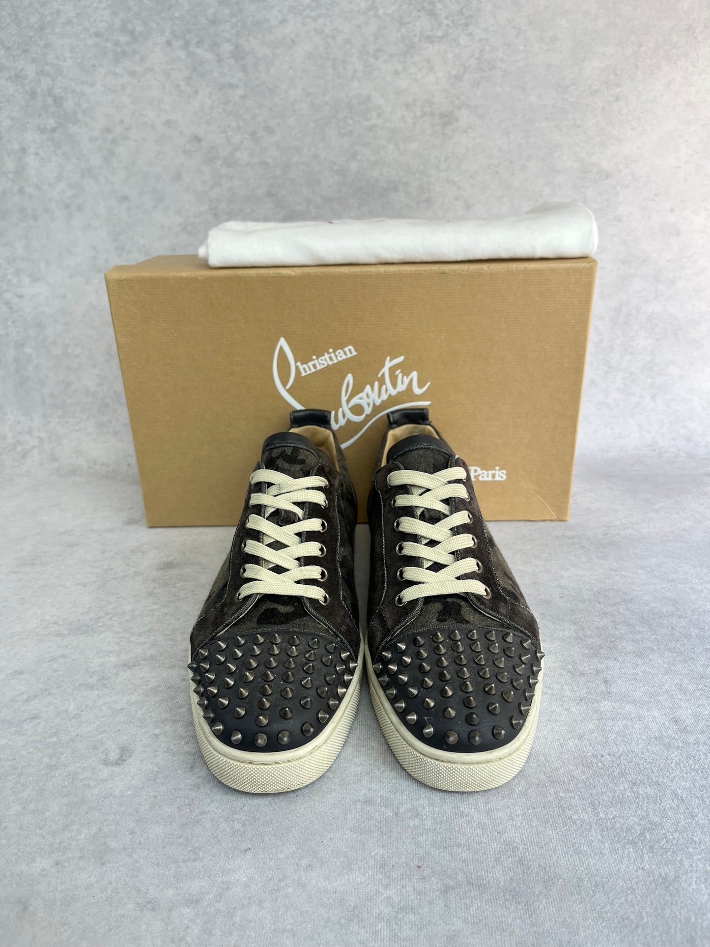 Christian Louboutin junior spike sneaker
