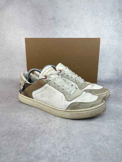 Burberry checked sneaker