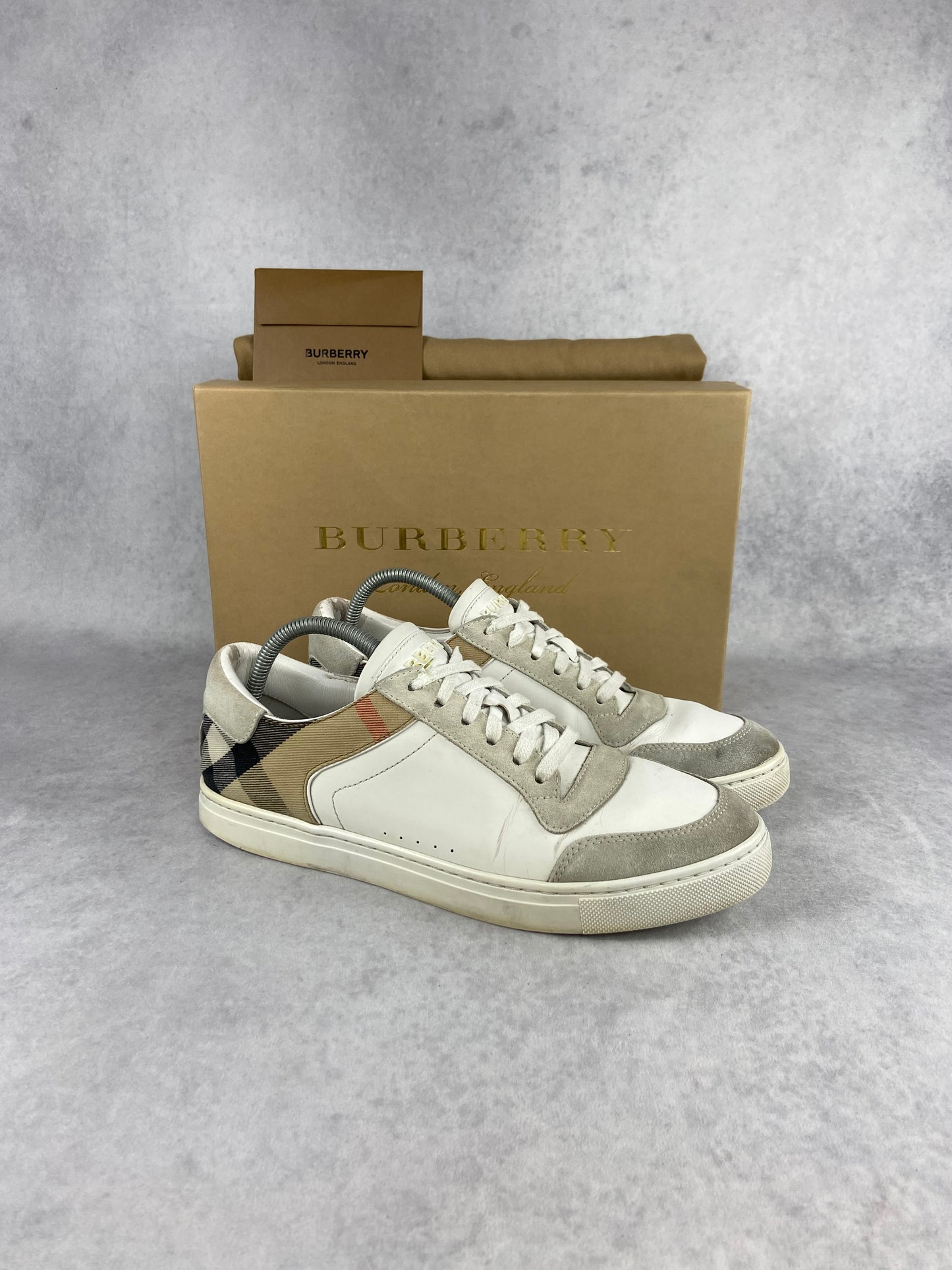 Burberry checked sneaker