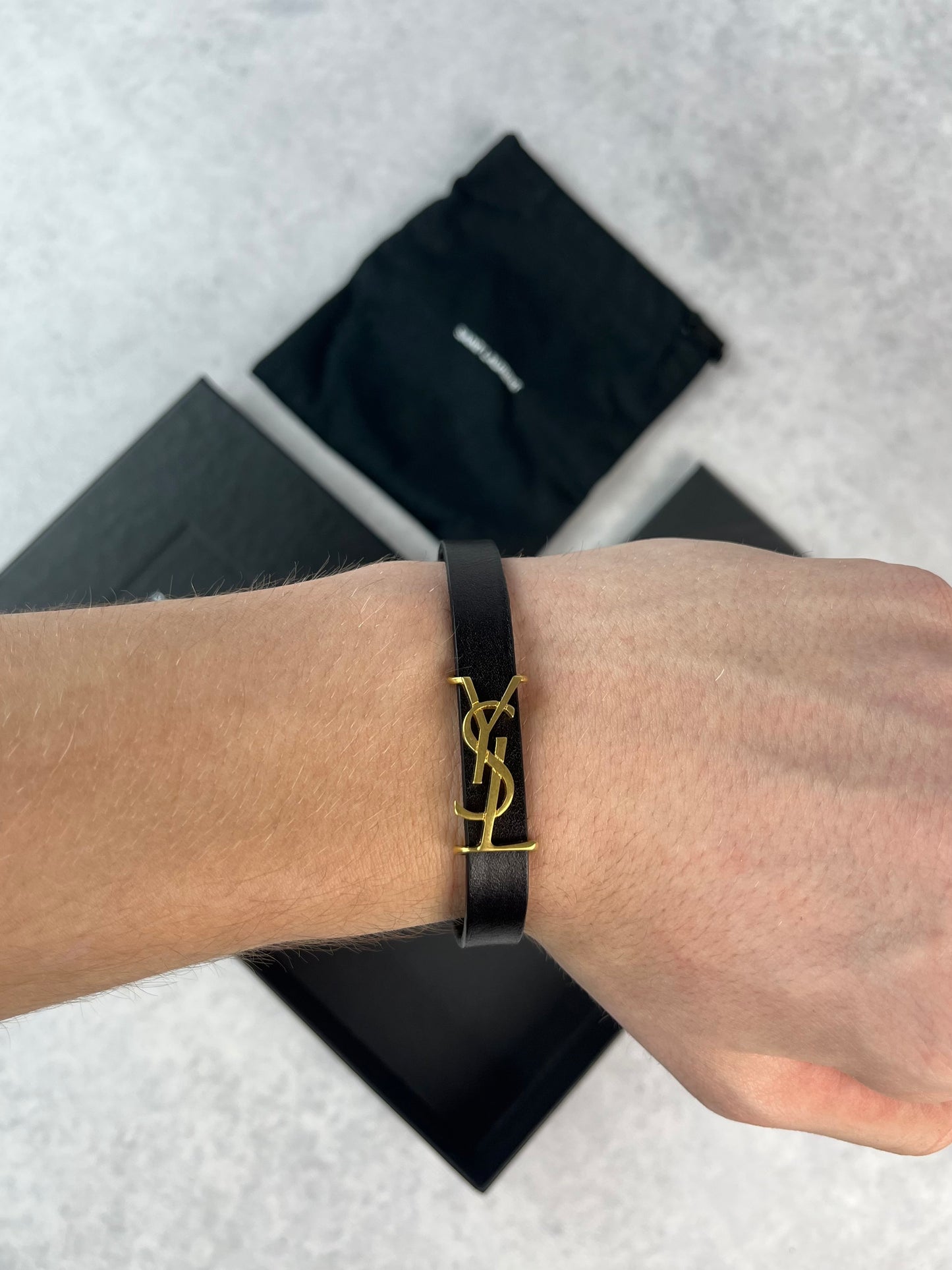 Saint Laurent cassandre bracelet