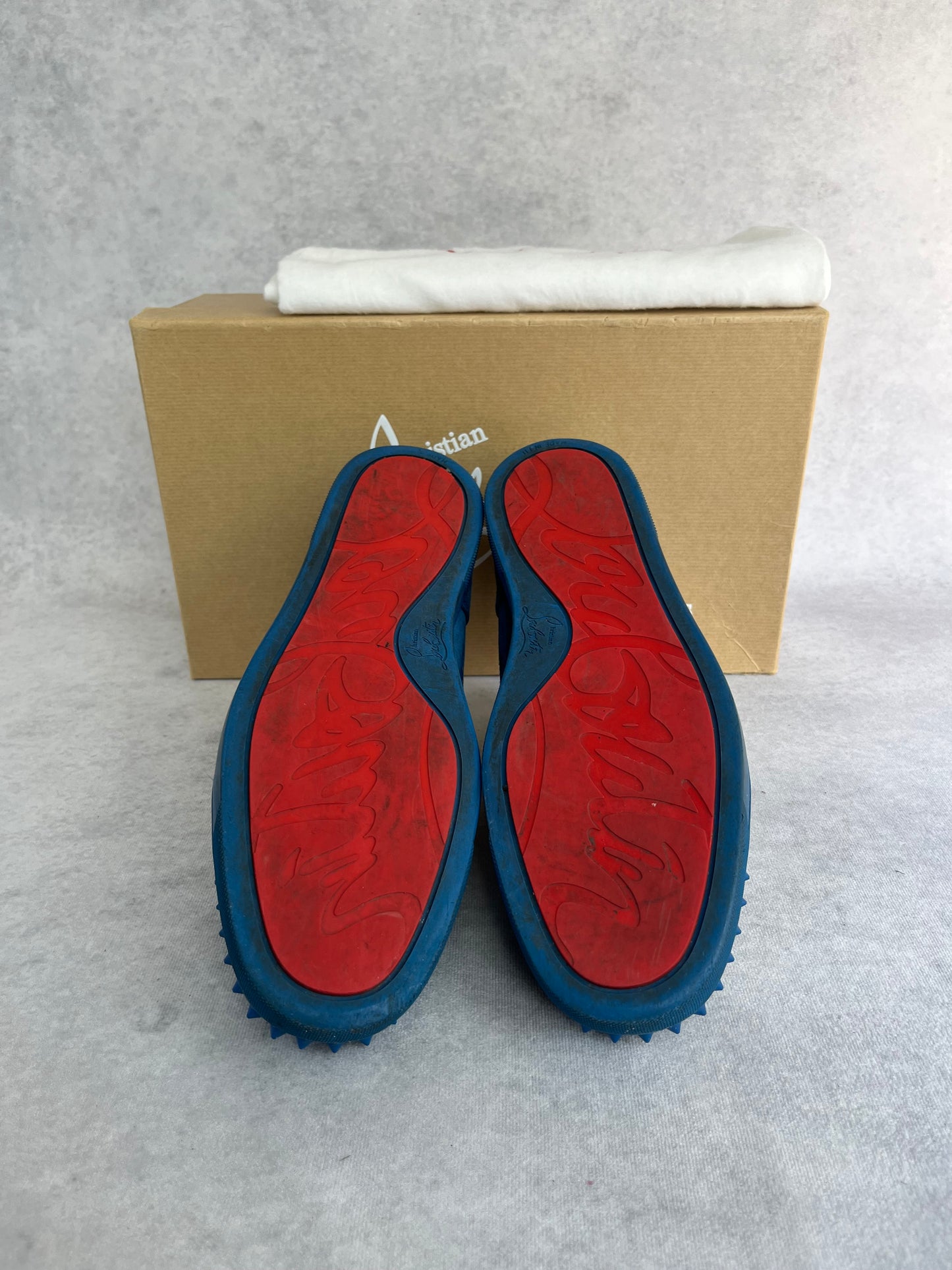 Christian Louboutin junior spike sneaker