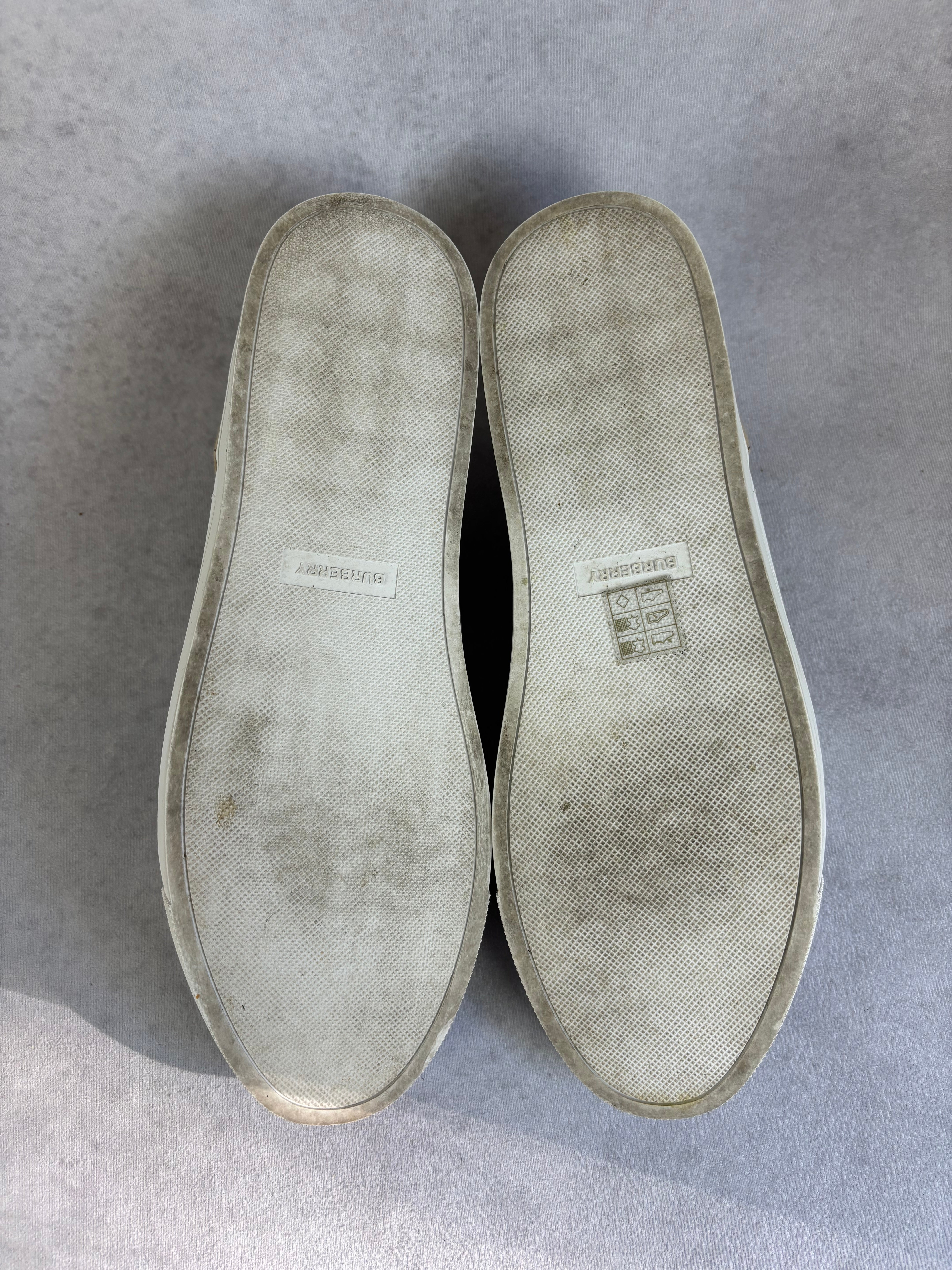 Burberry checked sneaker