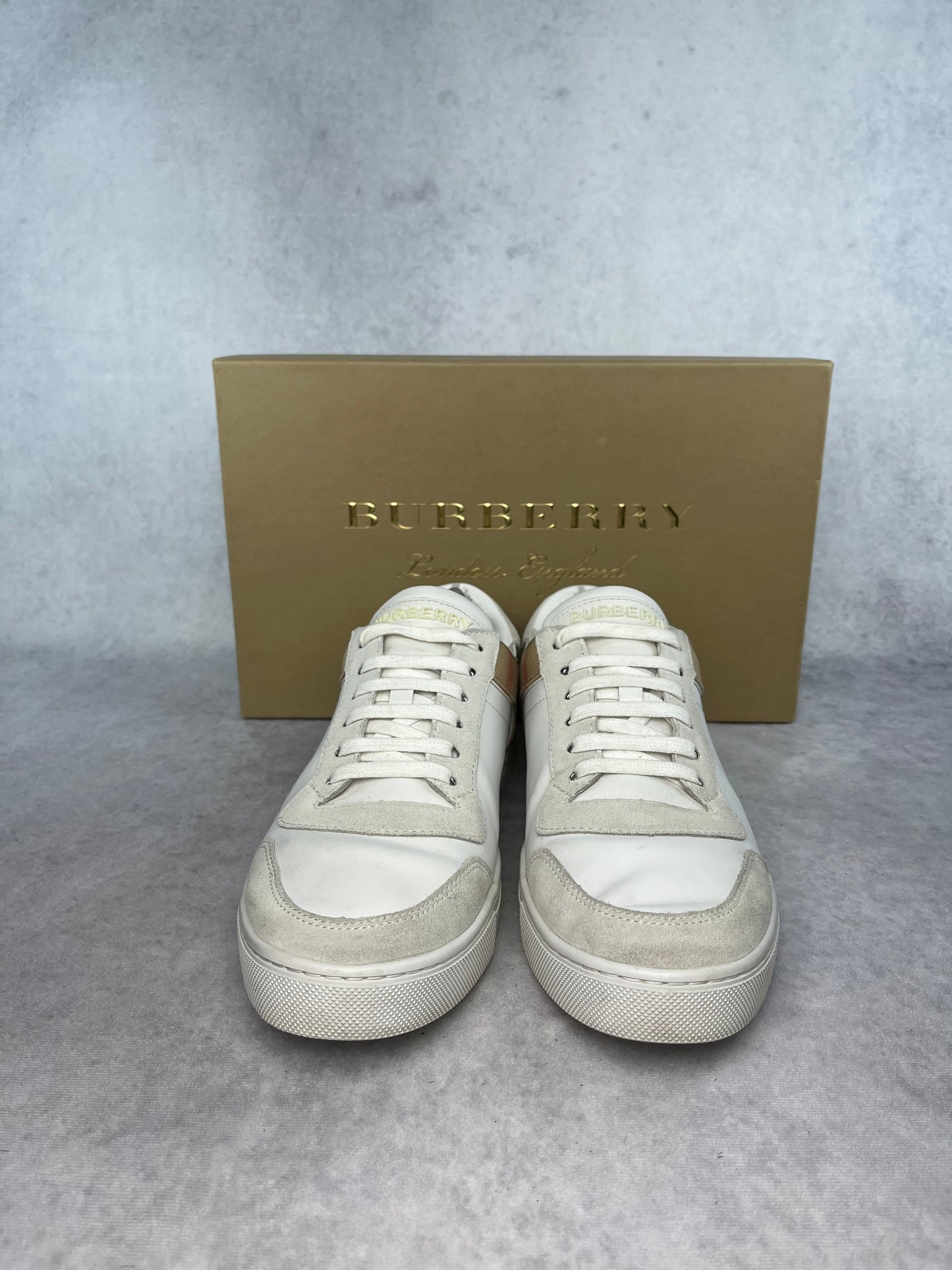 Burberry checked sneaker