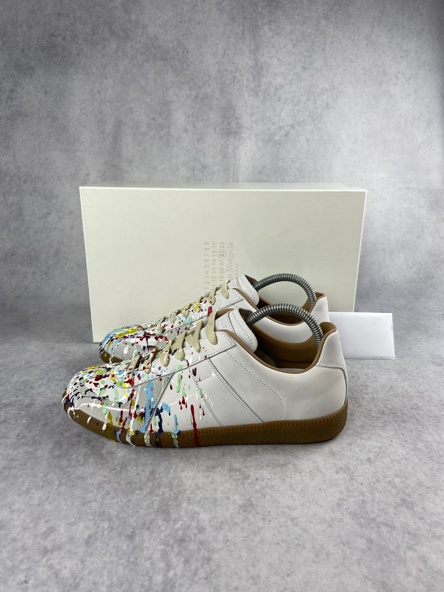 Maison Margiela painted gat sneaker