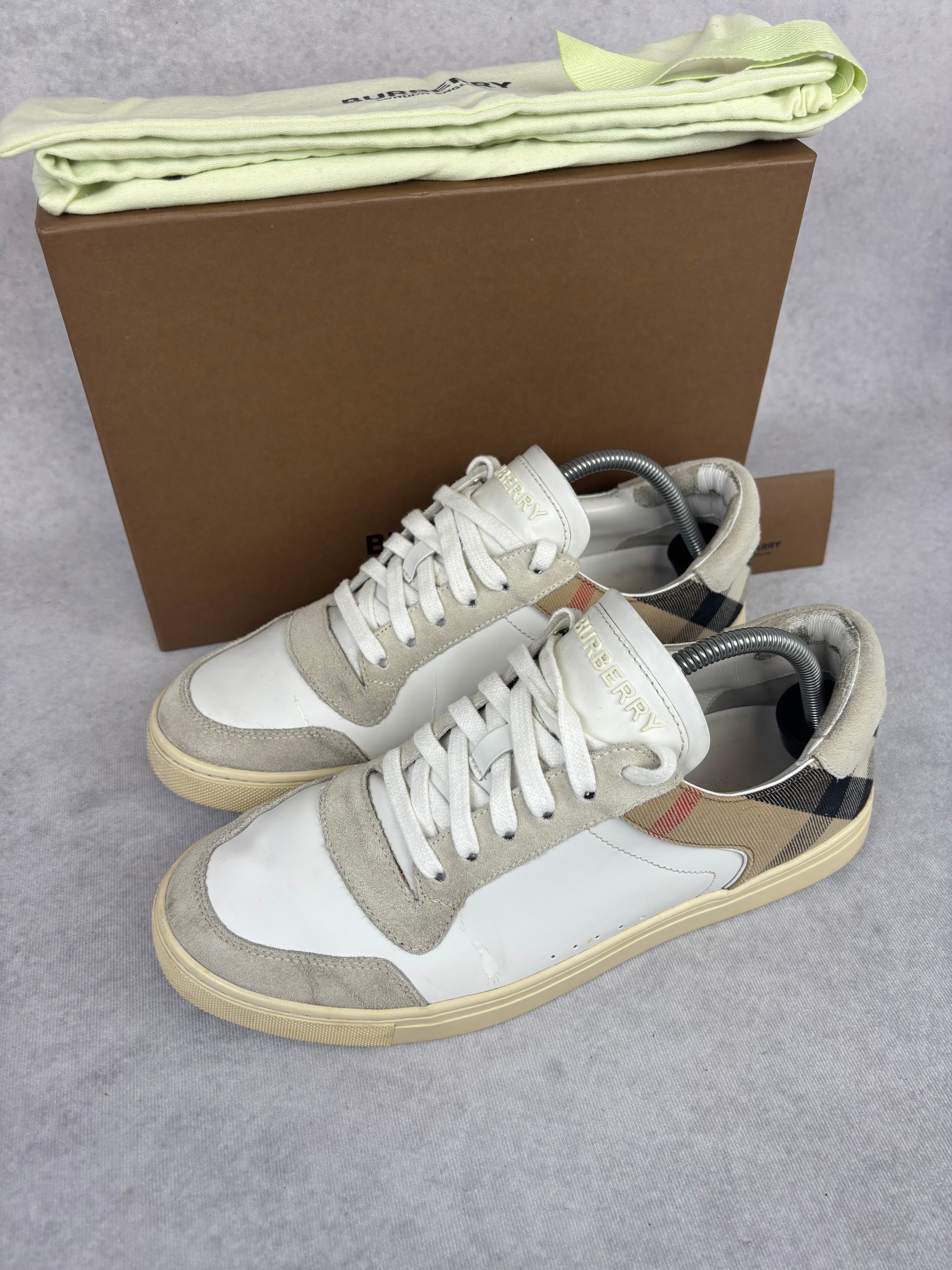 Burberry checked sneaker