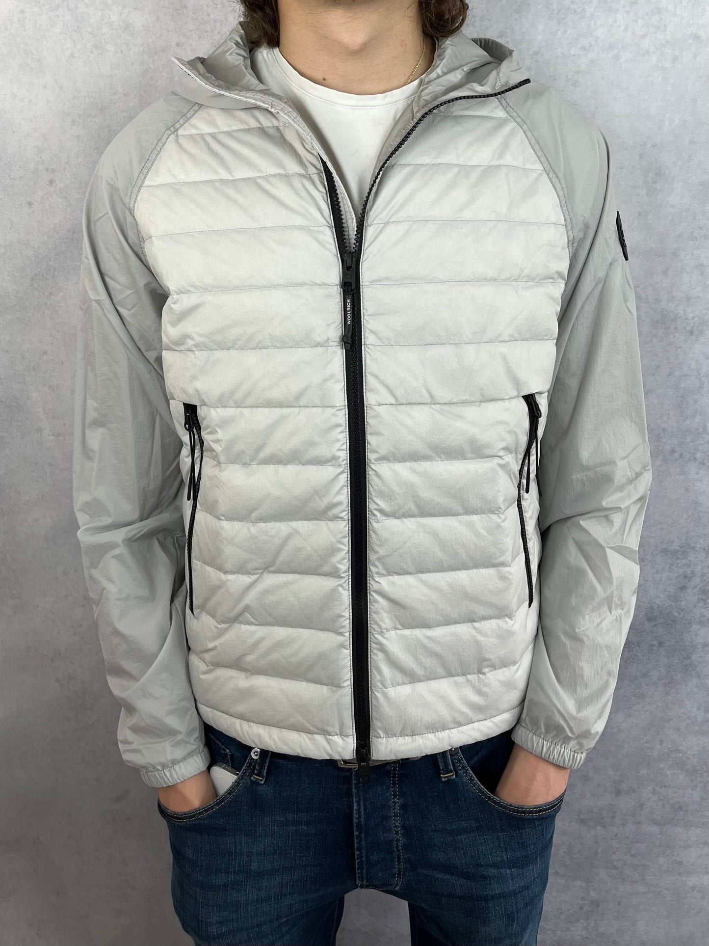 Woolrich padded windbreaker jacket