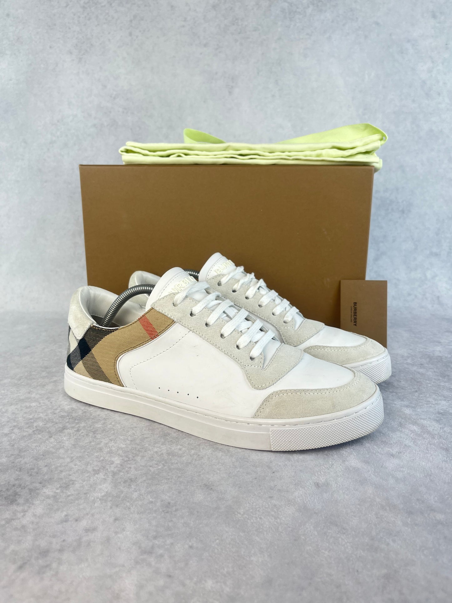 Burberry checked sneaker