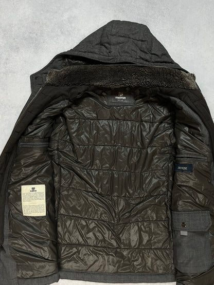 Mabrun fur cardigan jacket