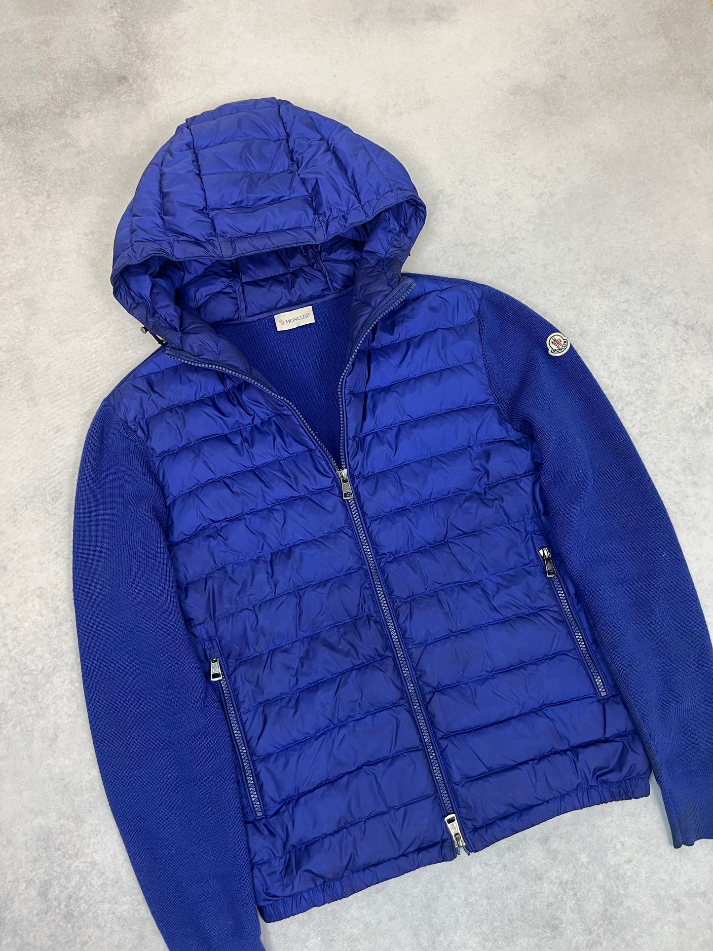 Moncler hooded cardigan jacket