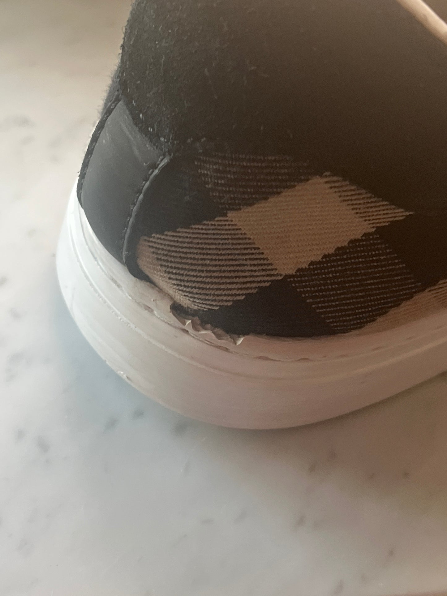 Burberry checked sneaker